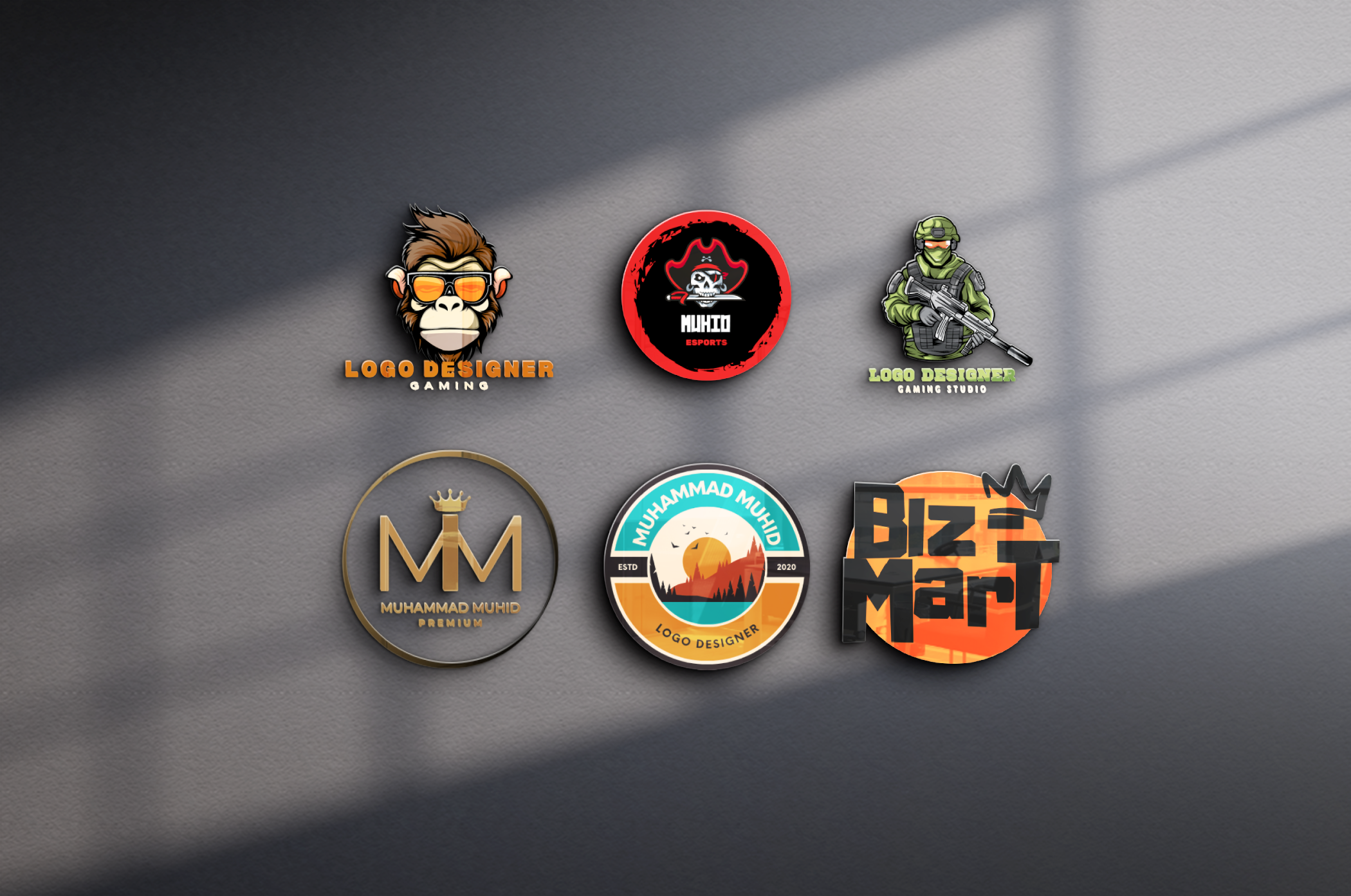 Logos in context by Muhammad Muhid